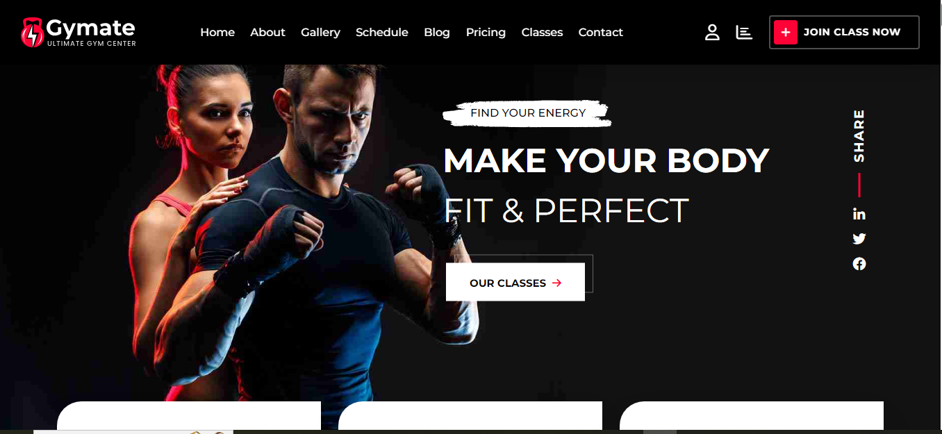 Gymate Management system